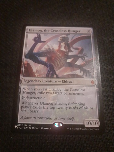 Ulamog the ceaseless hunger - the,
