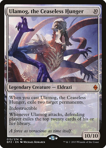 Mtg ulamog fame - ulamog,, incessante