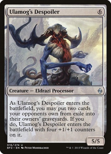 Ulamog despoiler bfz 16 - despoiler,