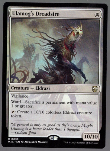 Ulamog dreadsire 0038 non - dreadsire,