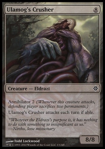 Ulamog crusher rise of the - crusher,