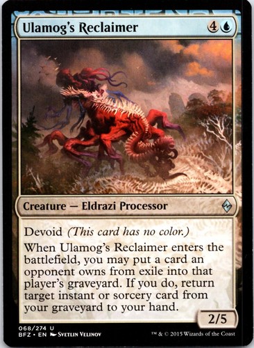 Ulamog reclaimer uncommon - ulamog's, 68