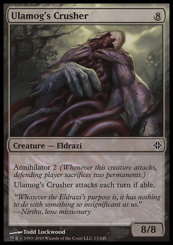 Mtg ulamog crusher played - played,