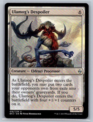 Ulamog despoiler battle for - ulamog's,