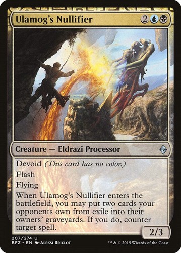 Ulamog nullifier bfz 207 - nullifier, 207]
